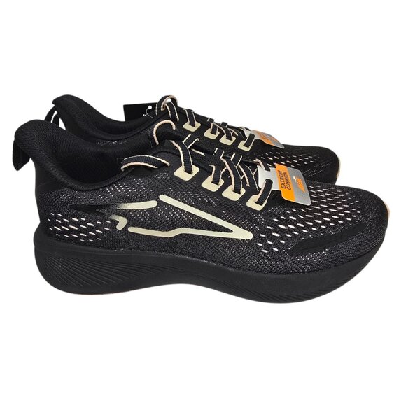 Avia Lightweight Comfort Performance Sneakers Women's Black/Tan Odor Control - Picture 4 of 11